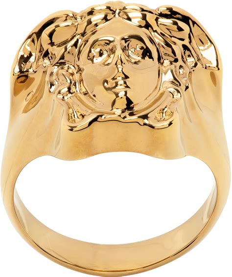 versace medusa swarovski ring|versace medusa ring for sale.